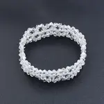 Bling Glass Beaded Stretch Bracelet