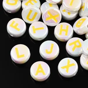 UV Plating Enamel Acrylic Beads