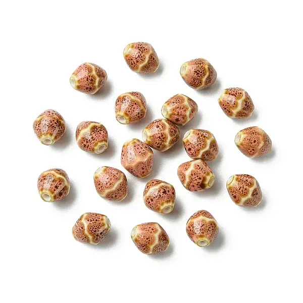 20Pcs Handmade Porcelain Beads