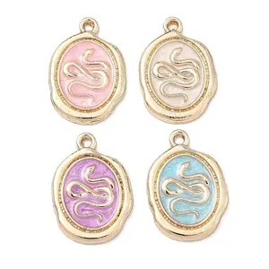 Alloy Enamel Pendants
