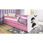 MID.YOU POSTEL PRO DĚTI A MLÁDEŽ 80/160 cm, bílá, pink