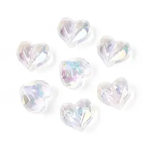 UV Plating Transparent Acrylic Beads