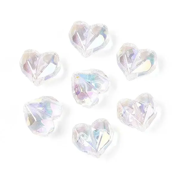 UV Plating Transparent Acrylic Beads