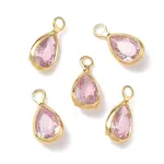 Brass with Cubic Zirconia Pendants
