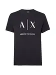 ARMANI EXCHANGE Tričko  námornícka modrá / biela