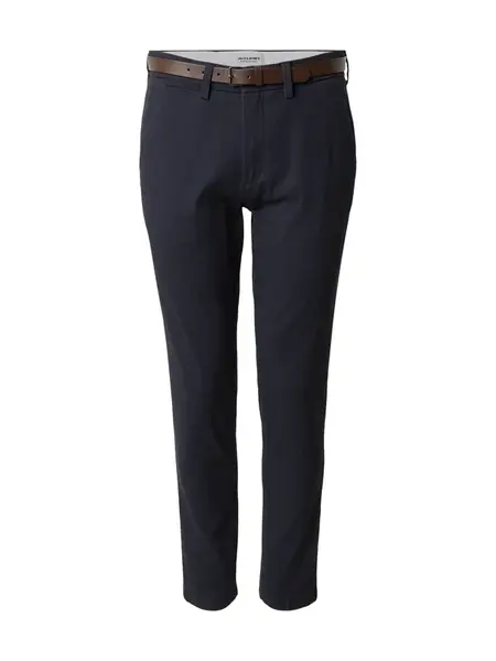JACK & JONES Chino nohavice 'JPSTMARCO ADAM'  tmavomodrá