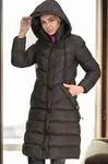 Z9719 DEWBERRY WOMEN'S COAT-BLACK