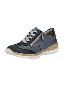 Rieker Nízke tenisky  enciánová / modrá denim