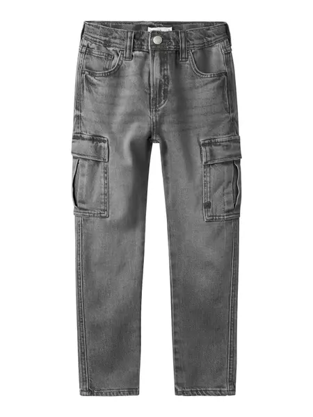 NAME IT Džínsy 'NKMSilas'  sivý denim