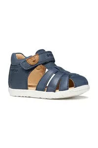 Geox sandály dětské kožené SANDAL MACCHIA