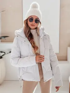 Dámska zimná bunda biela