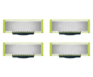 Náhradní břity pro holicí strojky Philips OneBlade - 4 ks (QP240/50) + dárek zdarma