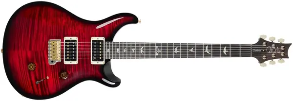 PRS Custom 24 10 Top Fire Smokeburst