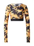 Versace Jeans Couture Tričko  zlatá / čierna