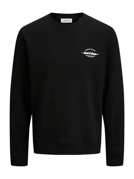 JACK & JONES Mikina 'JJBrandon'  čierna