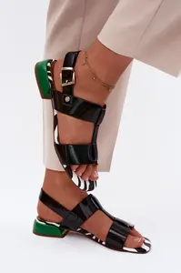 Dámske kožené sandále Maciejka