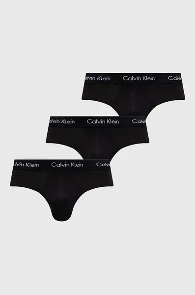 Calvin Klein Underwear slipy pánské bavlněné s elastanem 3-pack