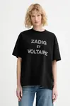 Zadig&Voltaire Bavlnené tričko ZADIG&VOLTAIRE