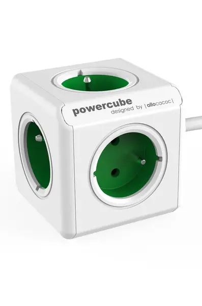 PowerCube  Zásuvka  Extended 1,5 m GREEN