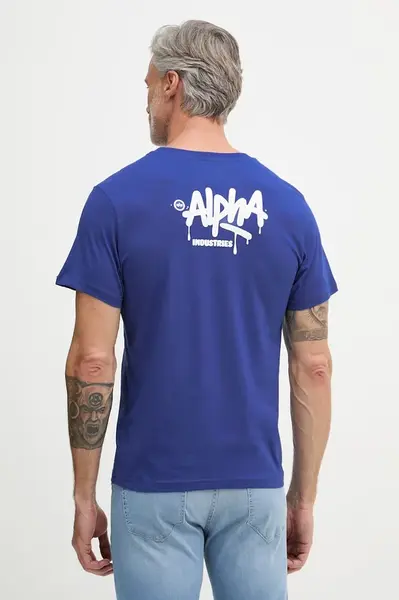 Alpha Industries tričko pánské bavlněné Signature