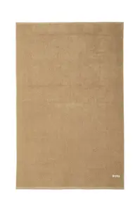 Veľký bavlnený uterák BOSS EDGE Pecan 100 x 150 cm