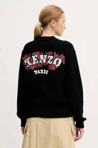 Kenzo Vlněný kardigan Kenzo x Verdy