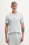 BOSS loungwear tričko pánské bavlněné s elastanem Unique T-Shirt