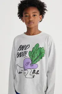 Bobo Choses  Dětské bavlněné tričko s dlouhým rukávem  Rapid Radish