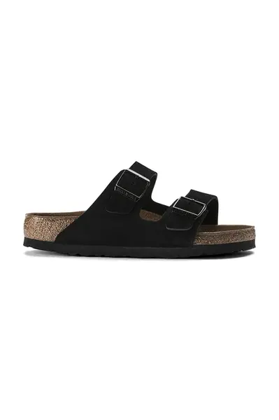 Semišové pantofle Birkenstock Arizona