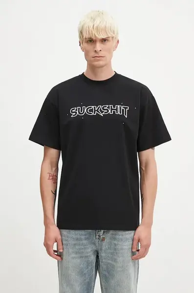Aries Bavlněné tričko Aries Suckshit SS Tee