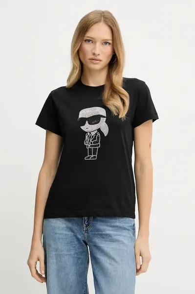 Karl Lagerfeld Bavlněné tričko Karl Lagerfeld