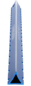 Music Nomad Tri-Beam 3in1 Dual Notched Straightedge & Precision Straig