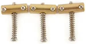 Fender American Vintage Telecaster Compensated Bridge Saddles Brass