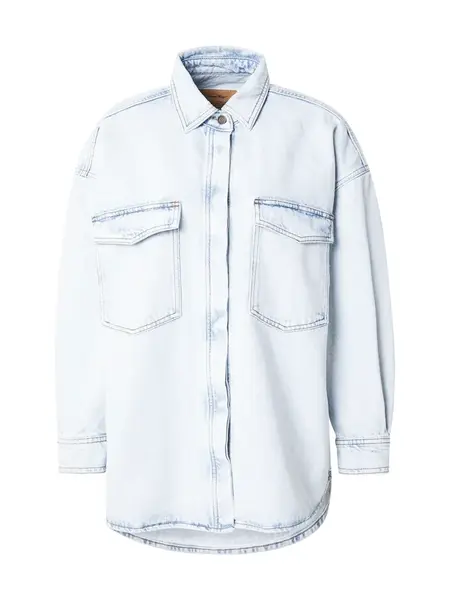 AMERICAN VINTAGE Prechodná bunda 'JOYBIRD-B'  modrá denim