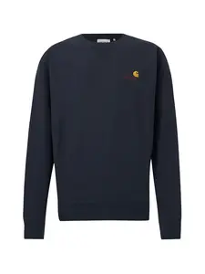 Carhartt WIP Mikina 'American Script'  modrá