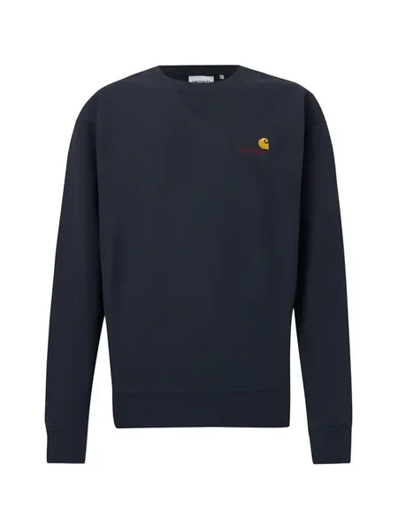 Carhartt WIP Mikina 'American Script'  modrá