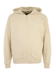 THE NORTH FACE Tepláková bunda 'ESSENTIAL'  sivobéžová