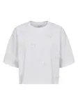 NÜMPH Tričko 'NUFLEURA TEE'  biela
