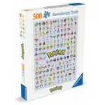 Puzzle Ravensburger Prvních 151 Pokémonů  - 500 dílků