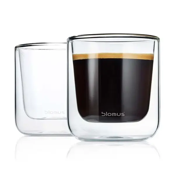 Blomus Sada skleniček Blomus Nero 200 ml 2-pack