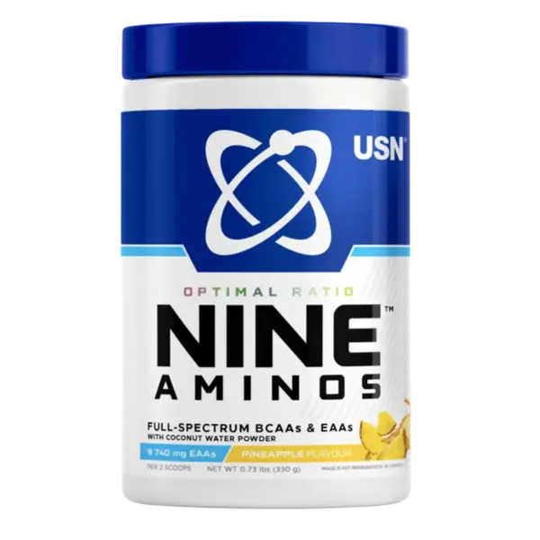 USN Nine Aminos 330g - zralý ananas