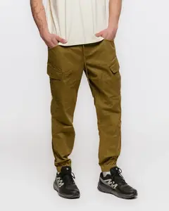 Husky Roy M XXL, khaki Pánské bavlněné kalhoty