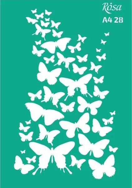 Šablona opakovatelně samolepicí A4 – 28