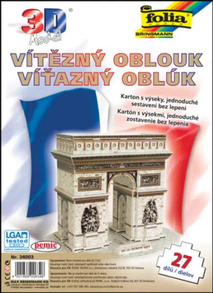 3D model Vítězný oblouk