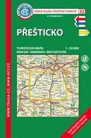 Přešticko /KČT 32 1:50T Turistická mapa