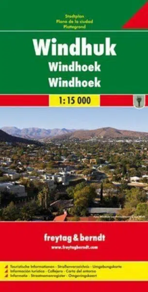 PL 515 Windhoek 1:15 000 / plán města