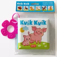 Koupací knížka s kousátkem - Kvík Kvík