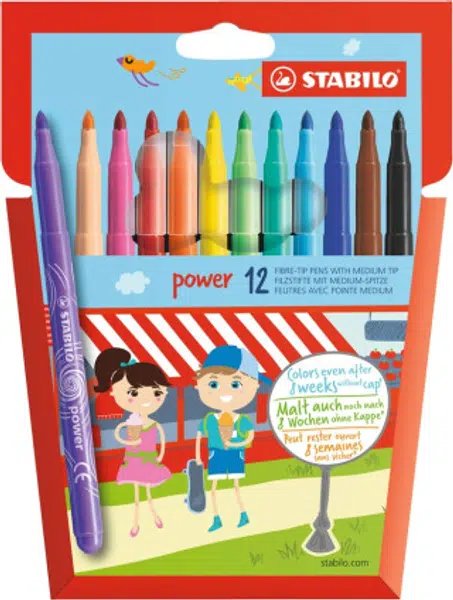 Fixa STABILO Power sada 12 ks
