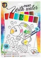 Omalovánky s vodovými barvami - kniha z kategorie Omalovánky