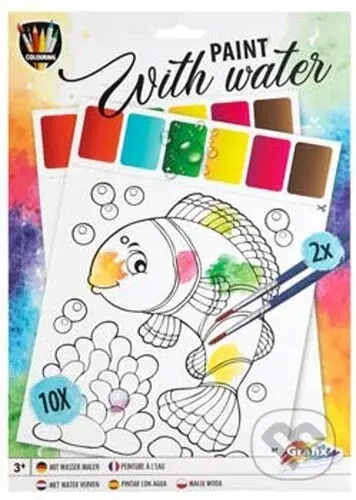 Omalovánky s vodovými barvami - kniha z kategorie Omalovánky